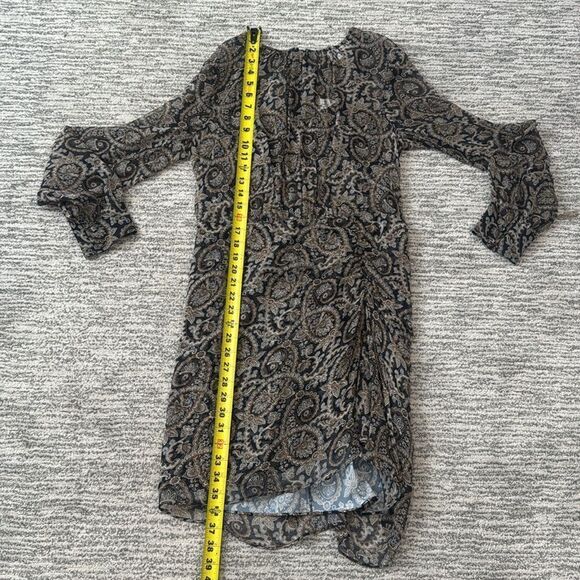 NWT Veronica Beard PALMORA Silk Mini DRESS in MARINE BLUE Gray MULTI Size 8 - Picture 9 of 15